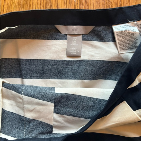 H&M striped A-line skirt - Picture 6 of 9